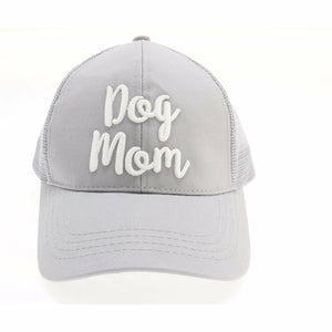 CC Dog Mom Embroidered Ball Cap