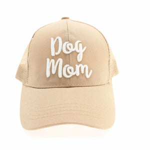 CC Dog Mom Embroidered Ball Cap