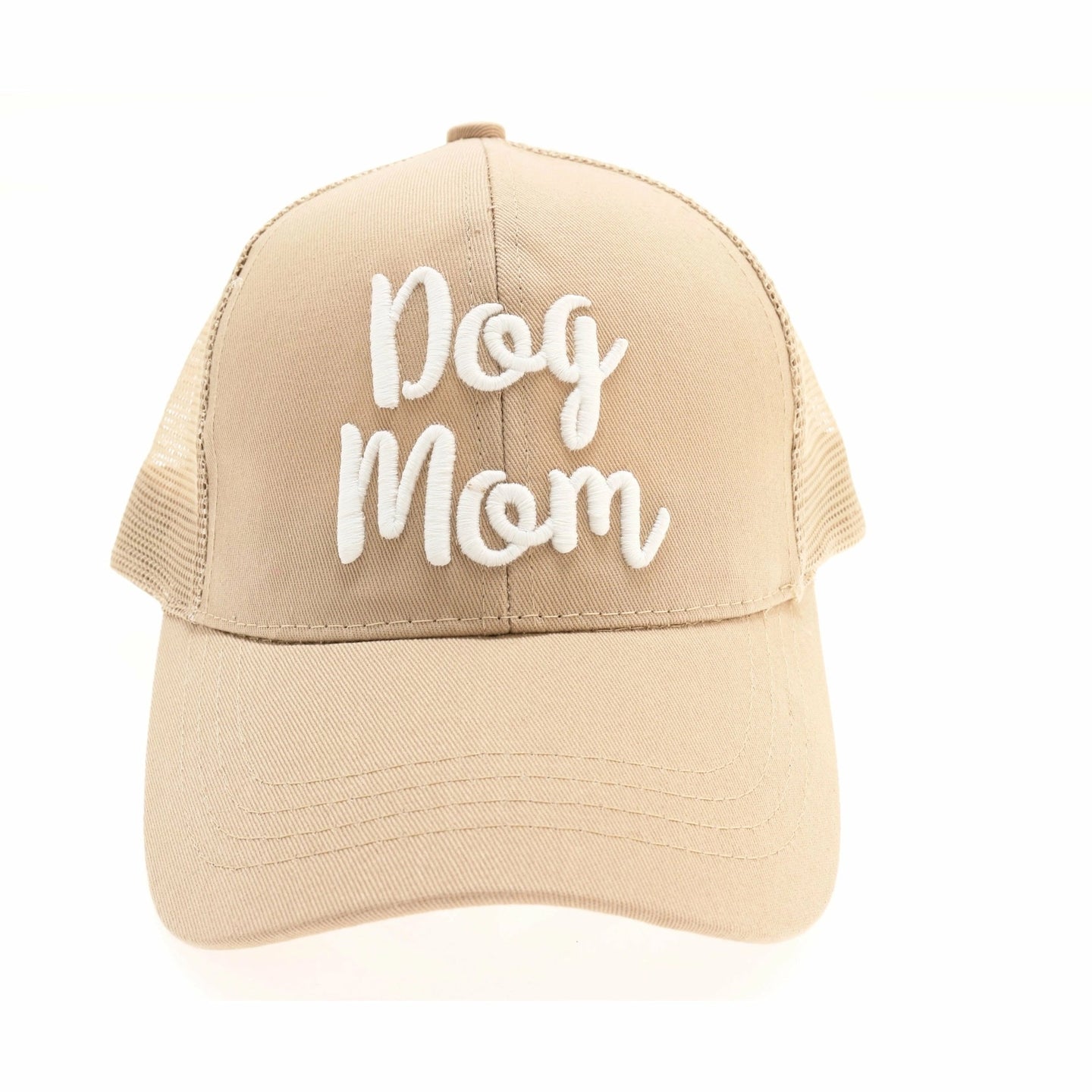 CC Dog Mom Embroidered Ball Cap