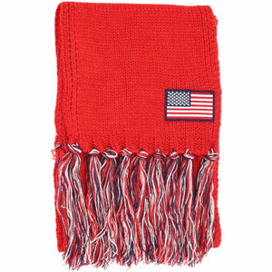 CC USA Scarf with Tassels