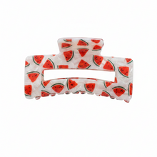 Load image into Gallery viewer, Glossy Fruit Hair Claw Clips

