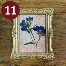 Load image into Gallery viewer, Pressed Flower Handmade Mini Bloom Keepsake Magnet Frame
