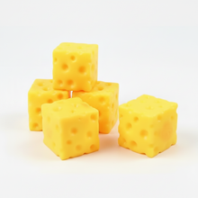 Load image into Gallery viewer, Cheese Stress Squishy
