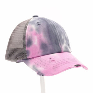 CC Kids' Tie Dye Criss-Cross Baseball Cap