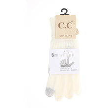 Load image into Gallery viewer, CC Kids Solid Cable Knit Gloves
