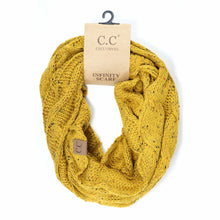 Load image into Gallery viewer, CC Flecked Infinity Scarf
