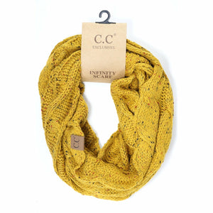 CC Flecked Infinity Scarf