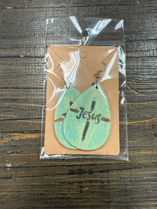 FlowingFaithCo - Jesus Earrings