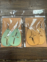 Load image into Gallery viewer, FlowingFaithCo - Heart Cross Earrings
