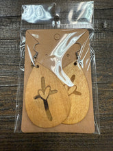 Load image into Gallery viewer, FlowingFaithCo - Heart Cross Earrings
