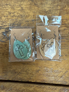 FlowingFaithCo - Cross Earrings