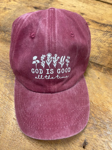 FlowingFaithCo - God is Good All the Time Hat