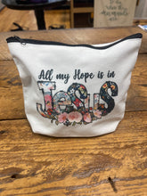 Load image into Gallery viewer, FlowingFaithCo - Canvas Makeup Bag
