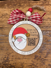Load image into Gallery viewer, Here Comes Santa Claus Tracker Ornament
