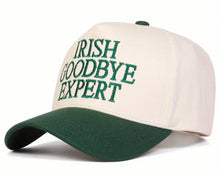 Load image into Gallery viewer, 'Irish Goodbye Expert' Baseball Hat
