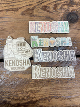 Load image into Gallery viewer, Kenosha Magnets - Checkered Edge Designs
