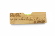 Load image into Gallery viewer, “You’re a Level Above the Rest” Engraved Bamboo Level Tool
