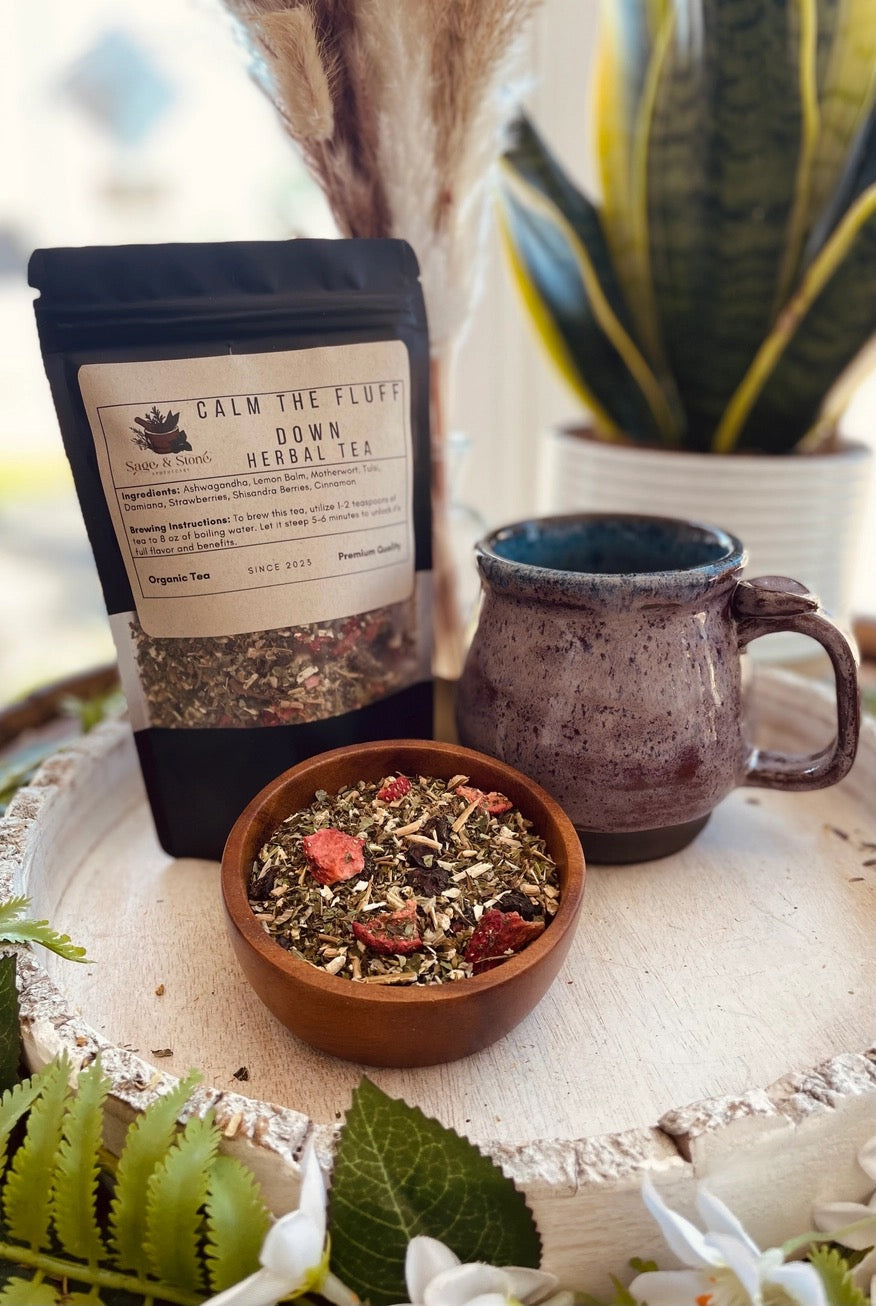 Calm The Fluff Down Herbal Tea