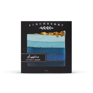 Finchberry Sapphire Coastal Amber Scented Nourishing Boxed Soap