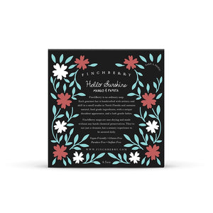 Finchberry Hello Sunshine Artisan Handmade Vegan Boxed Soap