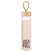 Load image into Gallery viewer, Glass Bottle - Life Is Beauty Full
