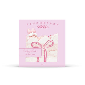 Finchberry Pretty in Pink Vegan Boxed Soap with Pink Coquette Bow