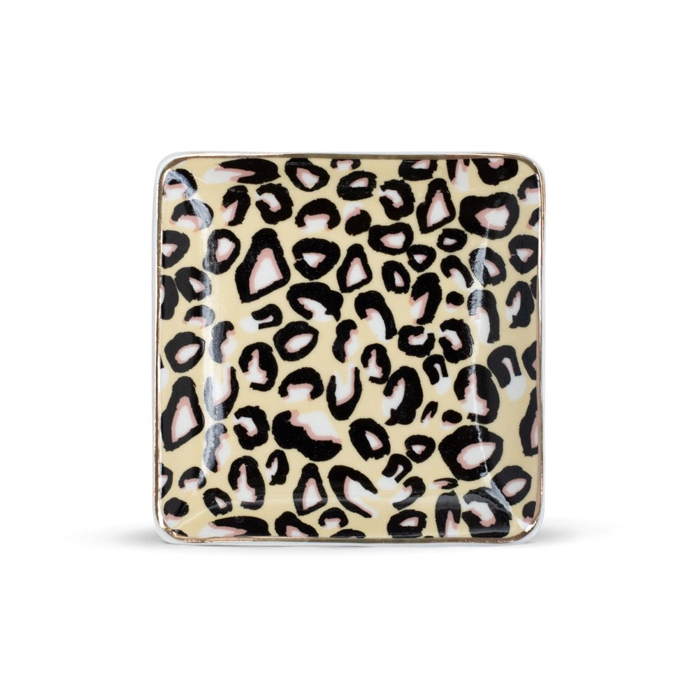 Finchberry Leopard Ceramic Soap Dish Home Bathroom Decor