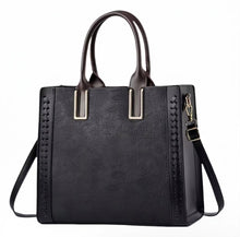 Load image into Gallery viewer, Midnight Bloom Floral Handbag
