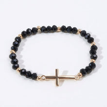 Load image into Gallery viewer, Beaded Cross Bracelet

