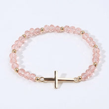 Load image into Gallery viewer, Beaded Cross Bracelet
