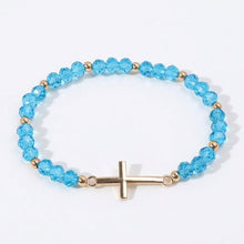 Load image into Gallery viewer, Beaded Cross Bracelet
