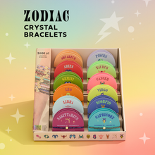 Load image into Gallery viewer, Mini Zodiac Bracelet Assortment – 4mm Crystal Beads
