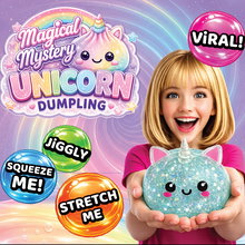 Load image into Gallery viewer, Fun Doh Unicorn Mystery Dumpling Squishy Toy
