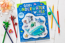 Load image into Gallery viewer, God’s Underwater World Activity Book (Ages 3+)
