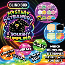 Load image into Gallery viewer, Fun Doh Blind Box Squishy Steamer Dumpling VIRAL
