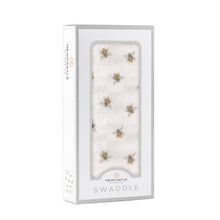 Load image into Gallery viewer, Honey Bee Bamboo Swaddle
