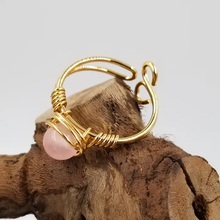 Load image into Gallery viewer, Chakra Stone Open Ring
