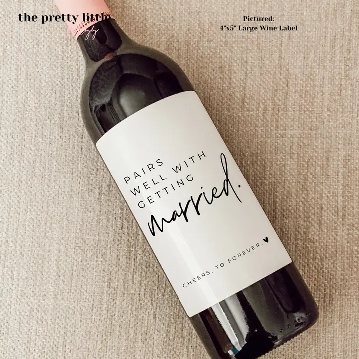 Wine bottle labels