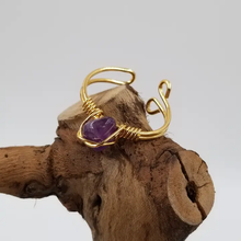 Load image into Gallery viewer, Chakra Stone Open Ring
