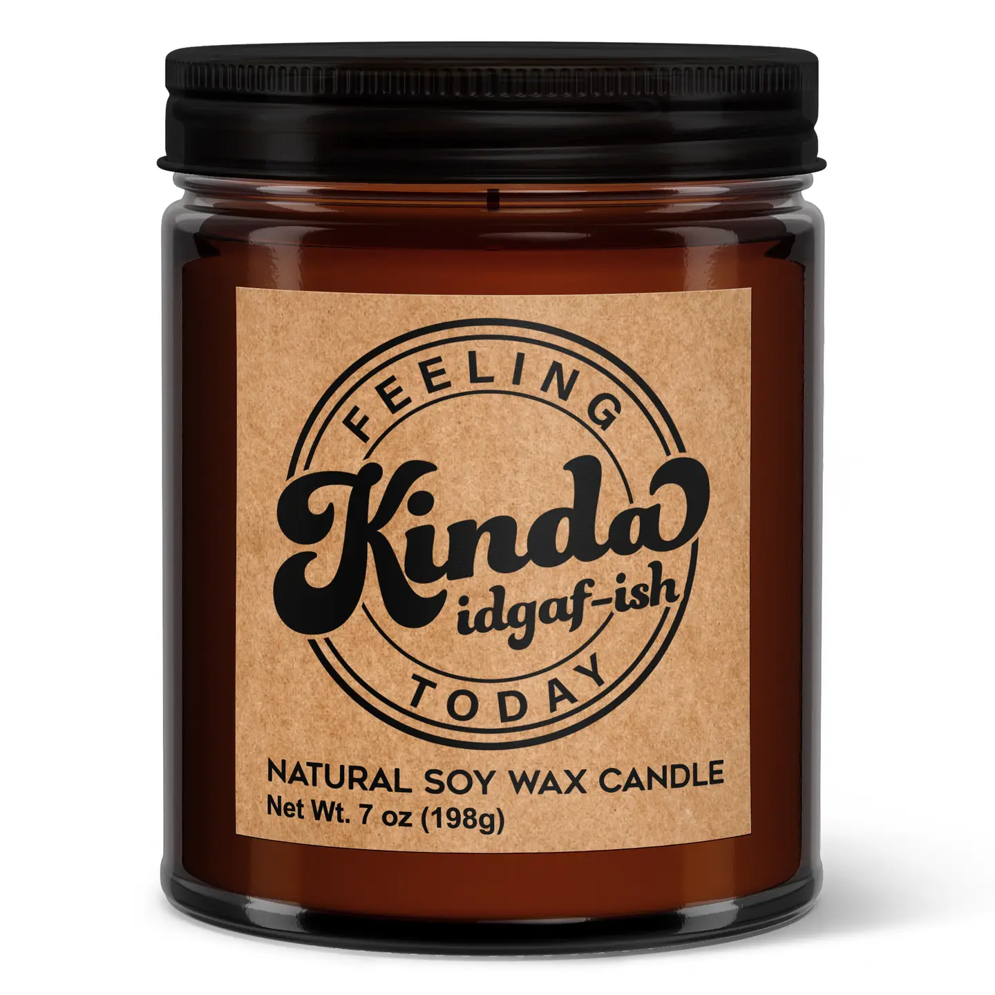 Kinda IDGAFish candle