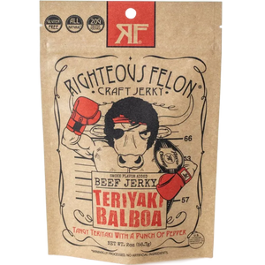 Righteous Felon Beef Jerky