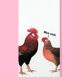 Bad Grandma Dish Towel