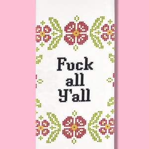 Bad Grandma Dish Towel