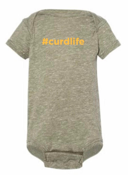 Curd Life Onesie and Toddler Tees