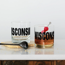Load image into Gallery viewer, Wisconsin Cocktail Glasses
